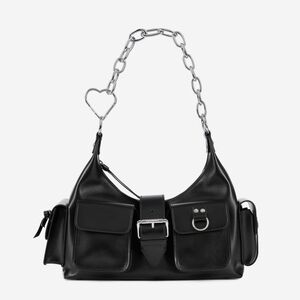 The Kooples Amelia Chain Bag Leather Made in Italy